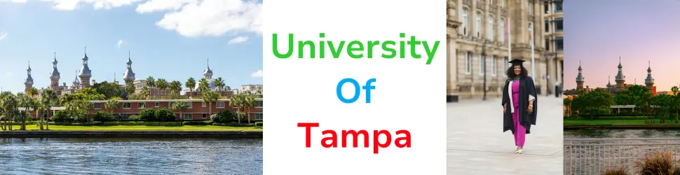 Images of the University of Tempa, and its name boldly written at the center